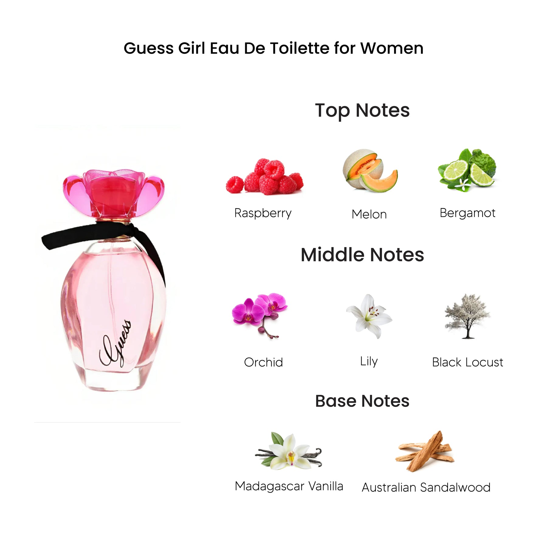 Guess Girl Eau De Toilette for Women 100ML