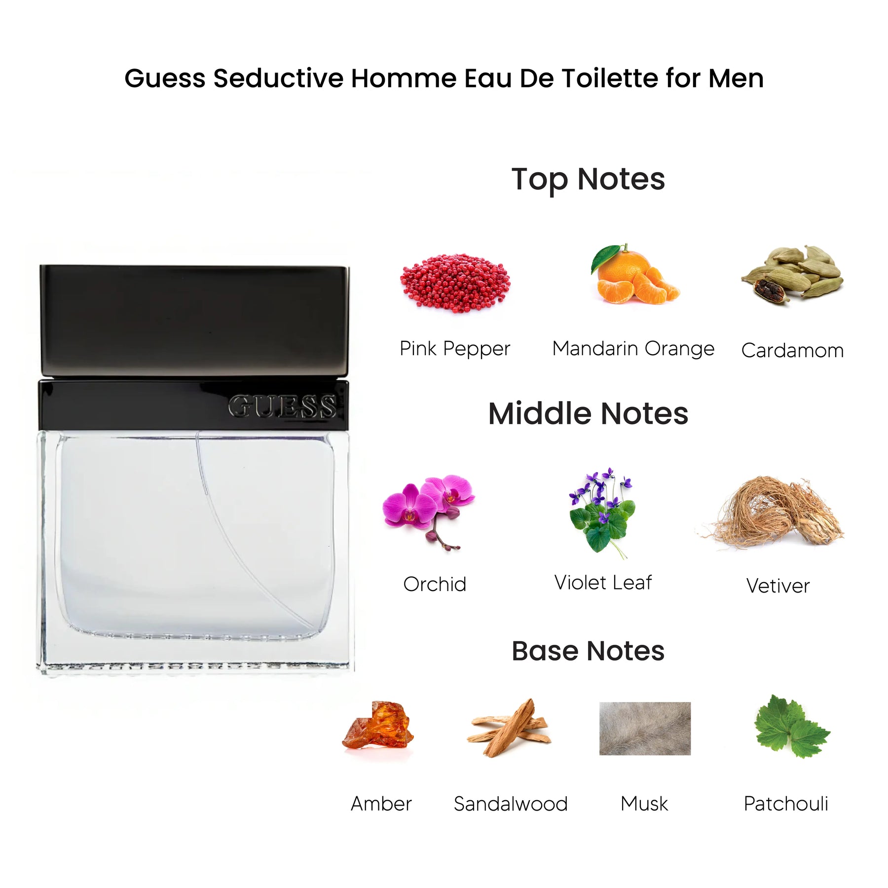 Guess Seductive Homme Eau De Toilette for Men 100ML