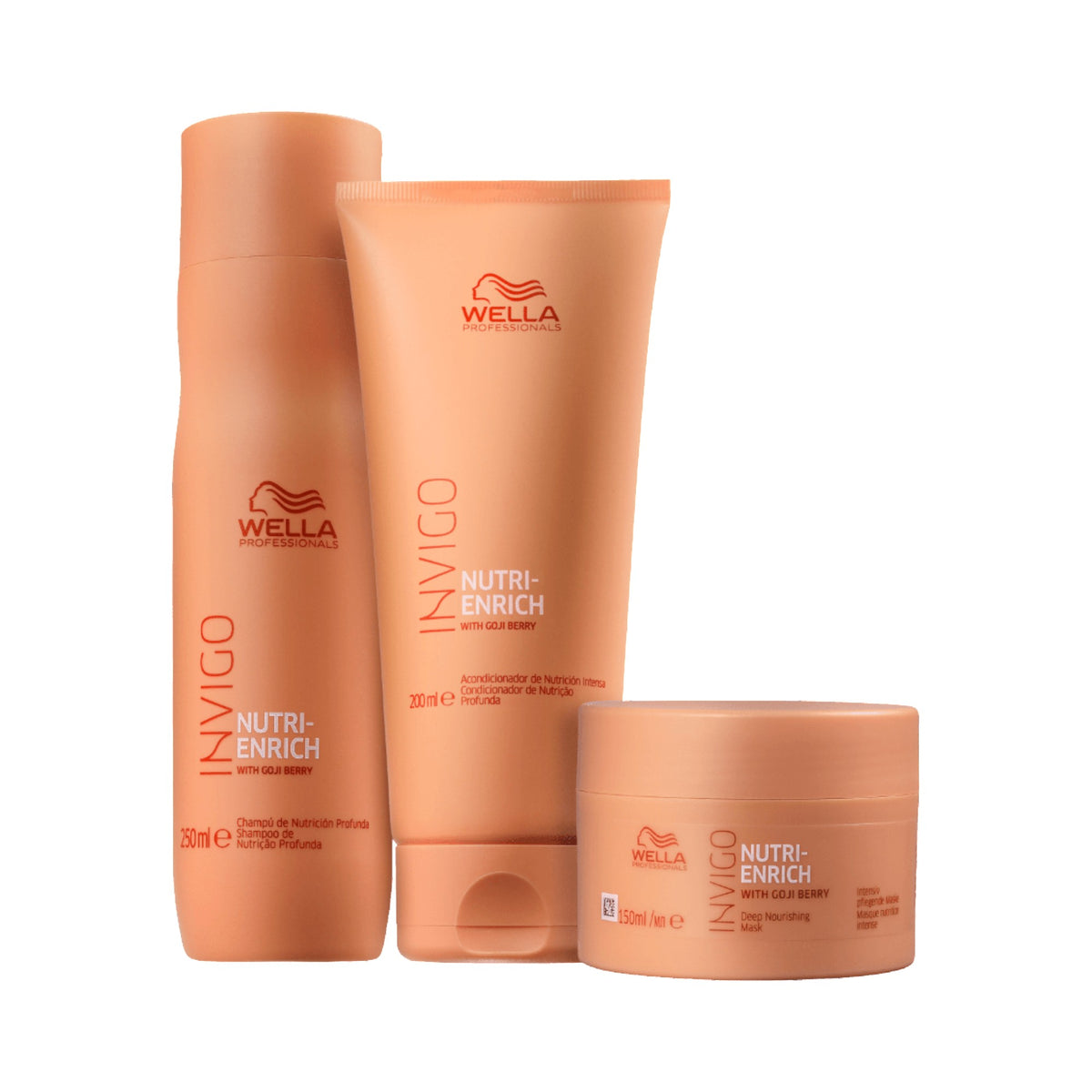 Kit Wella Professionals Invigo Nutri-Enrich Trio (3 Produtos)