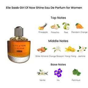Elie Saab Girl Of Now Shine Eau De Parfum for Women 90ML