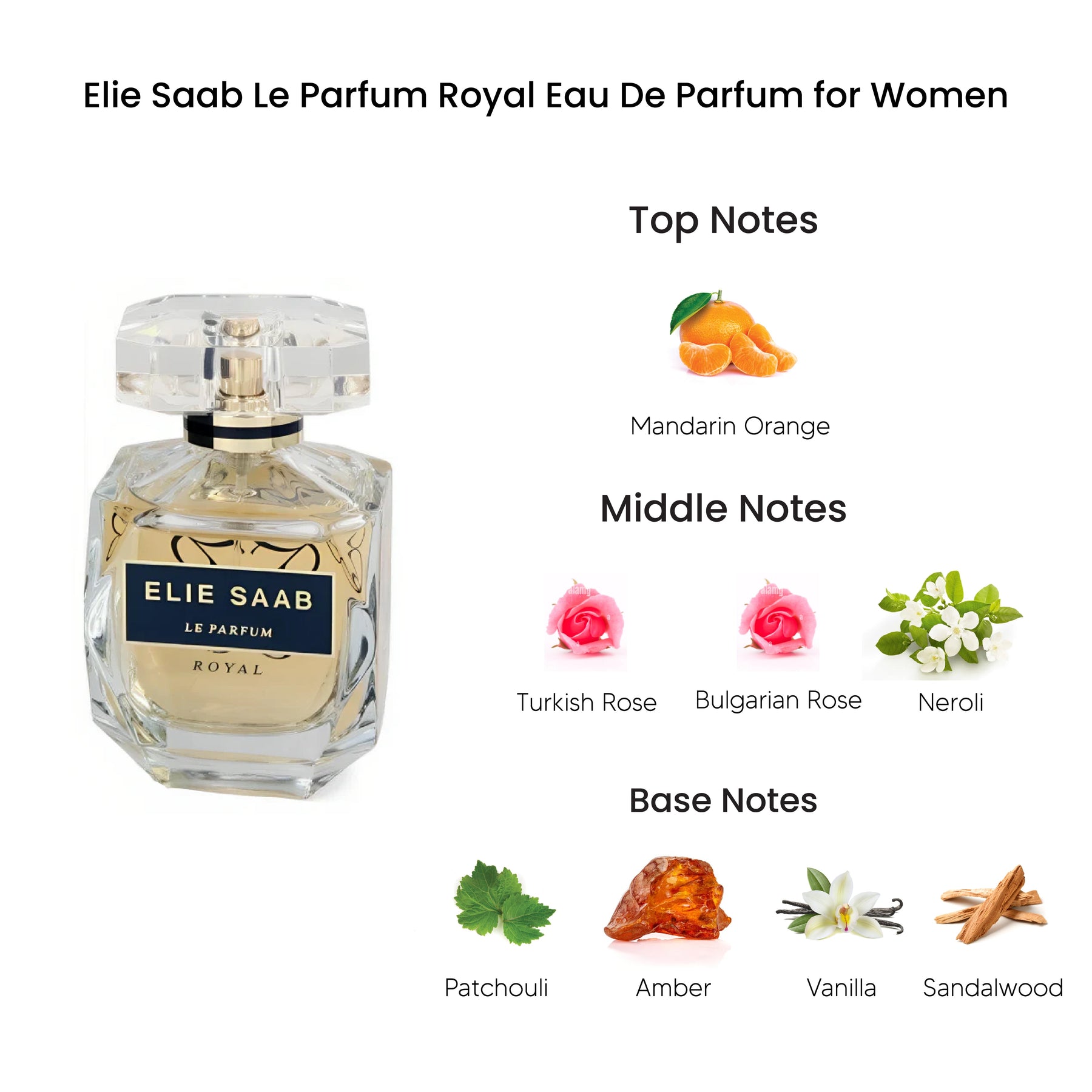 Elie Saab Le Parfum Royal Eau De Parfum for Women 90ML