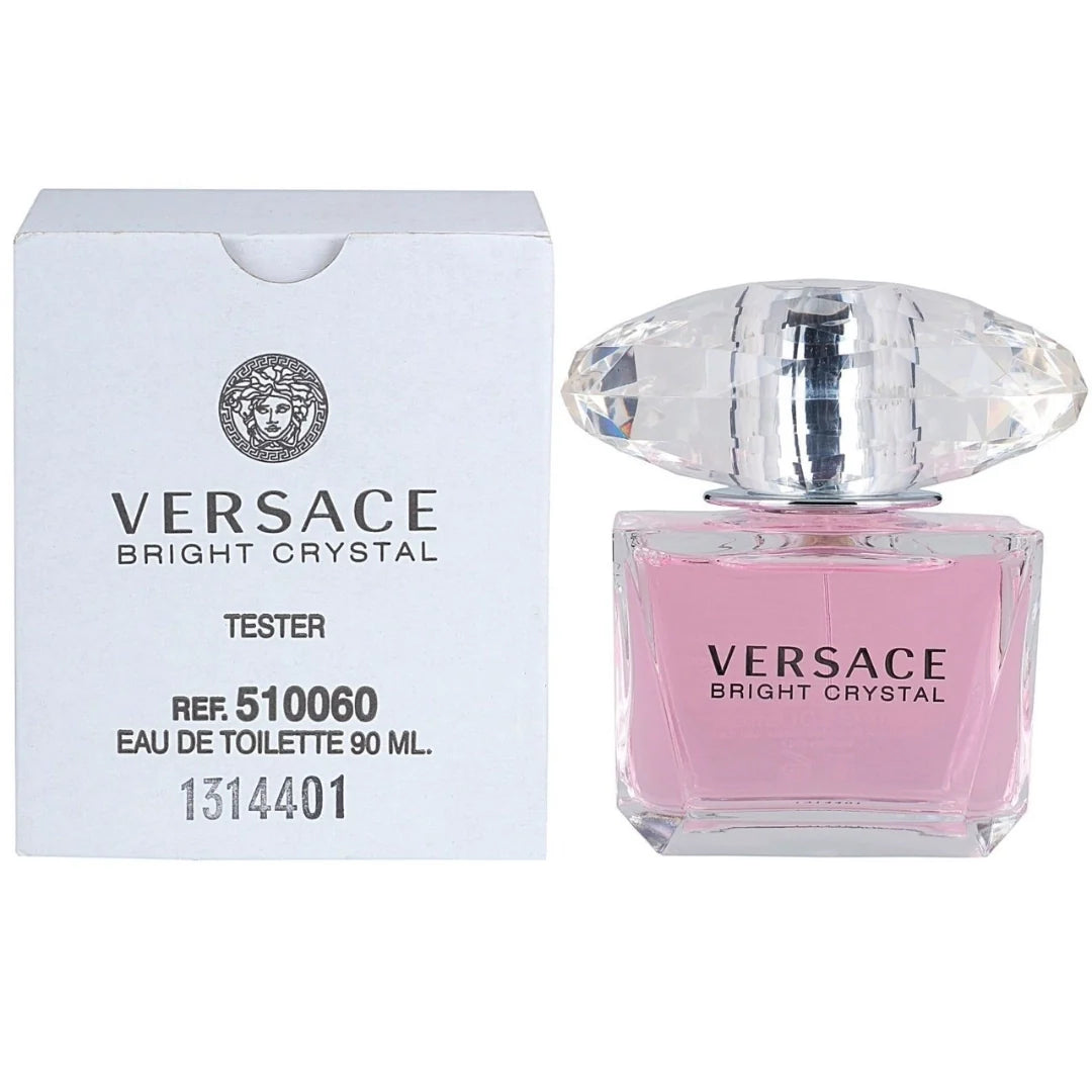 Versace Bright Crystal Eau De Toilette for Women 90ML Tester