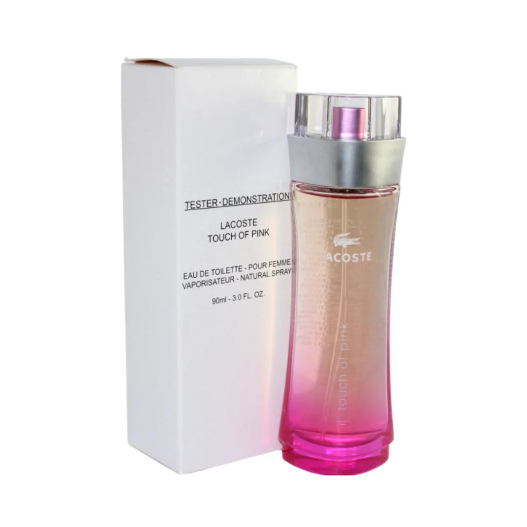 Lacoste Touch of Pink Eau De Toilette for Women 90ML Tester