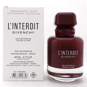 Givenchy L’Interdit Rouge Ultime Eau De Parfum for Women 80ML Tester
